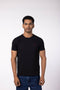Lounge Stretch Roundneck T-Shirt - Black