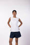 Women's Schoolboy Tee - White