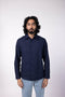 Men's Oxford Classic Collar Shirt - Dark Blue