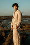 Men's Linen Classic Collar Shirt - Natural