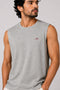 Men's Tank Top - Mottled Grey