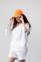 Women's Hooded Shirt - White