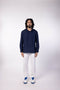 Men's Hooded Shirt - Dark Blue