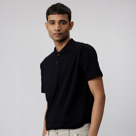 Men's Regular Polo - Black