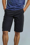 Men's Cotton Twill Chino Baggy Shorts - Navy Blue