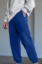 Men's French Terry Joggers - Navy Blue