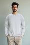Men's French Terry Raglan Sleeve Sweatshirt - Dawn Blue