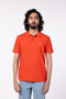 Men's Pique Polo - Red