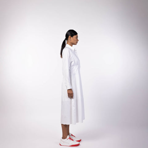 Women's Dress Shirt- White