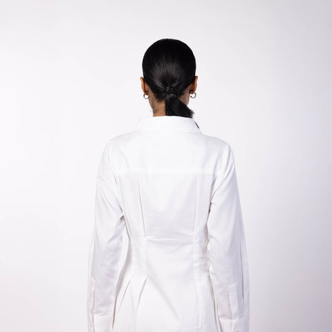 Women's Dress Shirt- White