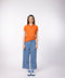 Women's Pique Polo - Pumpkin
