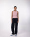 Women Ribbed Tank Top - Pink