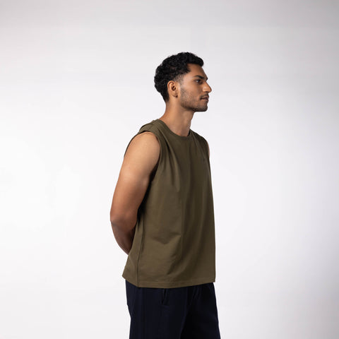 Mens Tank Top - Olive