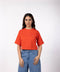 Women's Crop T-Shirt - Red