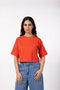 Women's Crop T-Shirt - Red