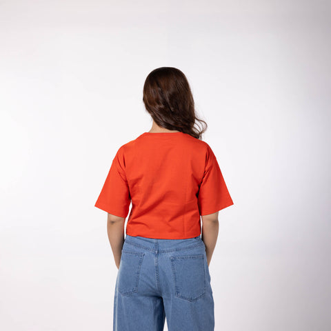 Women's Crop T-Shirt - Red