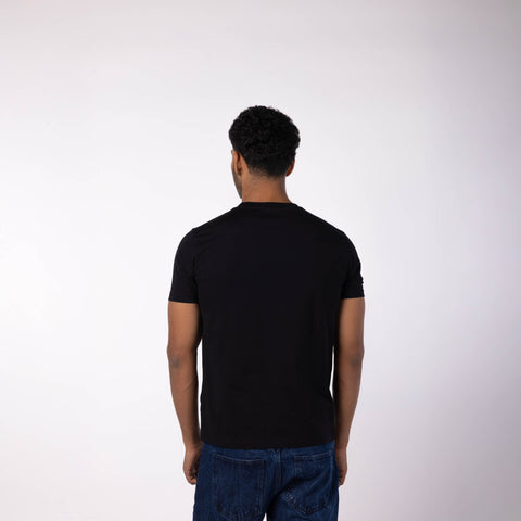 Lounge Stretch Roundneck T-Shirt - Black