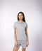 Women's Lounge Polo - Grey Melange