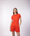 Women's Lounge Polo - Red