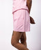 Womens Loungewear Shorts - Powder Pink
