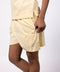 Womens Loungewear Shorts - Butter Yellow