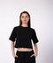 Women's Crop T-Shirt - Black