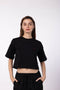 Women's Crop T-Shirt - Black