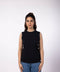Women's Schoolboy Tee - Black