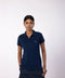 Women's Pique Polo - Dark Blue