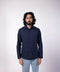 Men's Oxford Classic Collar Shirt - Dark Blue