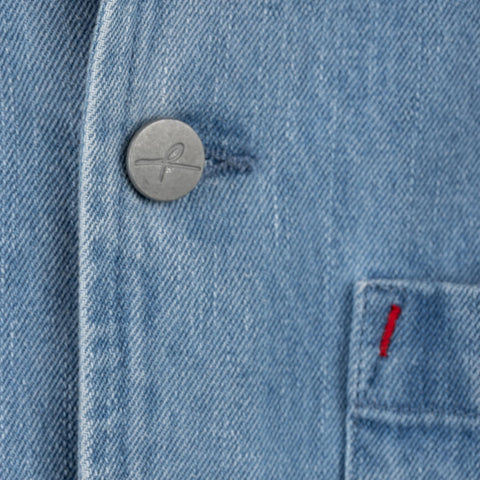 Denim Shirt Jacket - Blue