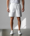 Men's Linen Blend Shorts - White
