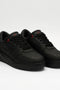 Black Leather Low Top Sneaker