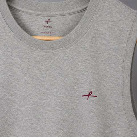 Men's Tank Top - Mottled Grey