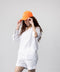 Women's Hooded Shirt - White