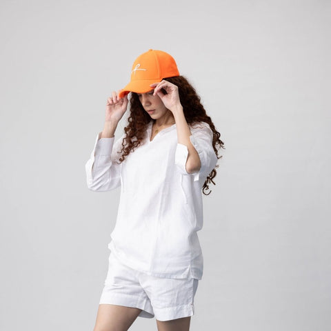 Women's Hooded Shirt - White