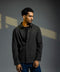 Men's Regular Collar Cotton Melange - Charcoal