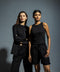 Women Ribbed Tank Top - Black