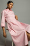 Women's Dress Shirt- Powder Pink