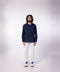 Men's Hooded Shirt - Dark Blue
