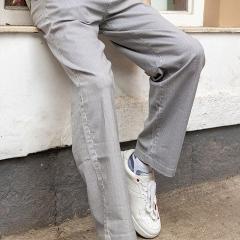 Men's Stripe Trouser - Grey
