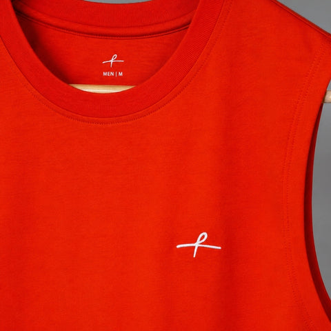 Men's Tank Top - Flame Red