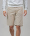 Men's Cotton Twill Chino Baggy Shorts - Beige