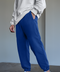 Men's French Terry Joggers - Navy Blue