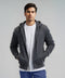 Men's French Terry Hoodie - Charcoal Melange