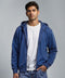 Men's French Terry Hoodie - Navy Blue