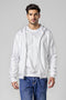 Men's French Terry Hoodie - White
