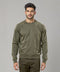 Men's French Terry Raglan Sleeve Sweatshirt - Olive