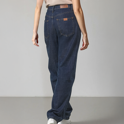 Women's Denim Regular Fit Jeans - Blue