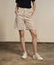 Women's Linen Baggy Shorts - Beige